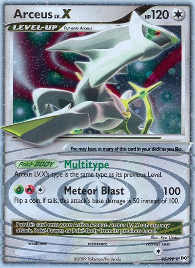 Arceus Lv.X (95) 95/99 — Platinum Arceus
