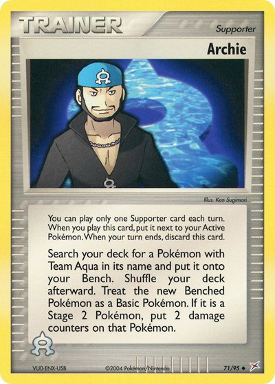 Archie 71 — EX Team Magma vs Team Aqua