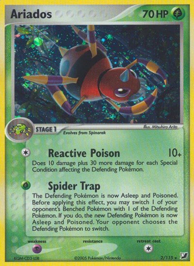 Ariados 2/115 — EX Unseen Forces