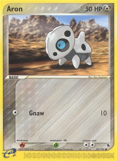 Aron (50) 50 — EX Ruby & Sapphire