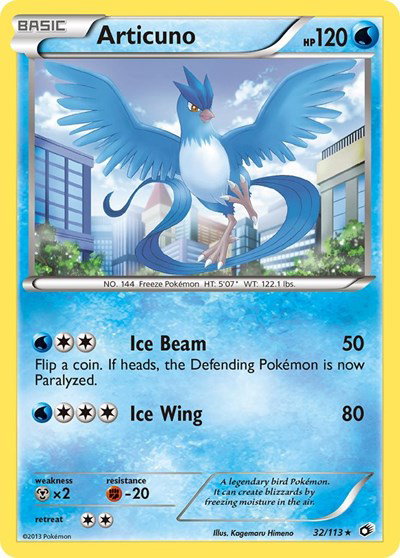 Articuno 32 — Legendary Treasures