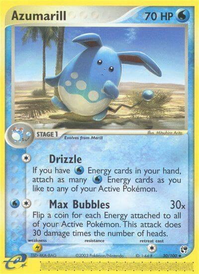 Azumarill 30 — EX Sandstorm