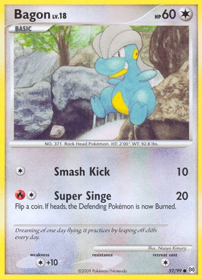 Bagon 52/99 — Platinum Arceus