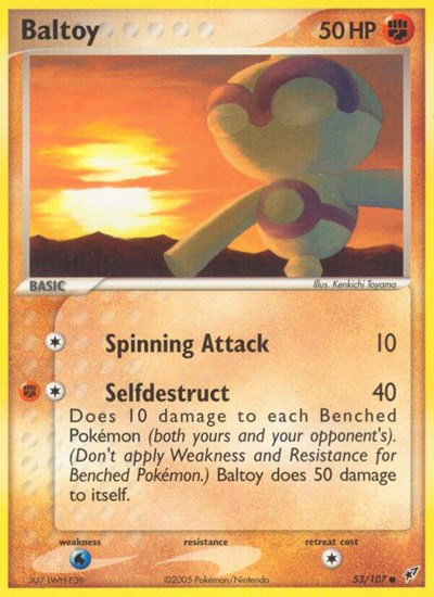 Baltoy 53 — EX Deoxys