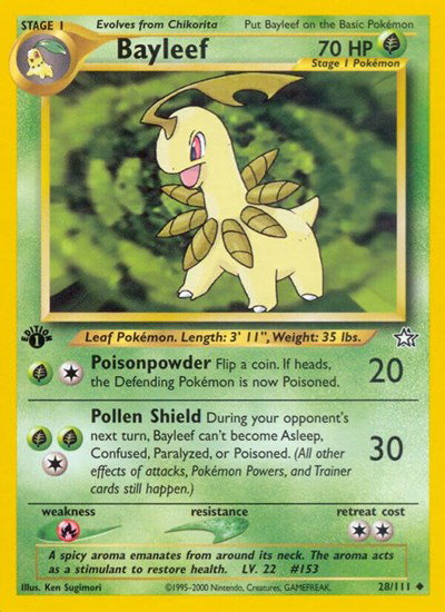 Bayleef (28) 28 — Neo Genesis
