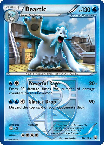 Beartic (Team Plasma) 41 — Plasma Storm