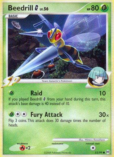 Beedrill G 53/99 — Platinum Arceus