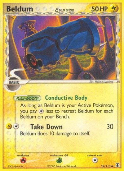 Beldum (Delta Species) 59 — EX Delta Species