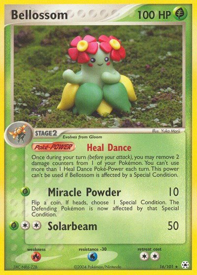 Bellossom 16 — EX Hidden Legends