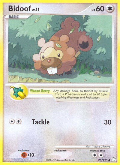 Bidoof 73 — Mysterious Treasures