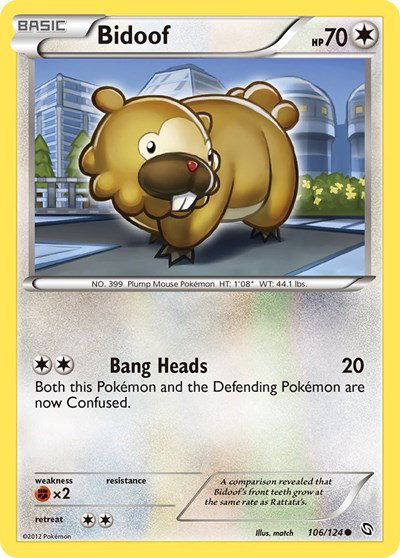 Bidoof 106 — Dragons Exalted