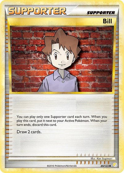 Bill 89 — HeartGold SoulSilver