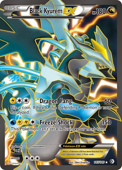 Black Kyurem EX (145 Full Art), 145