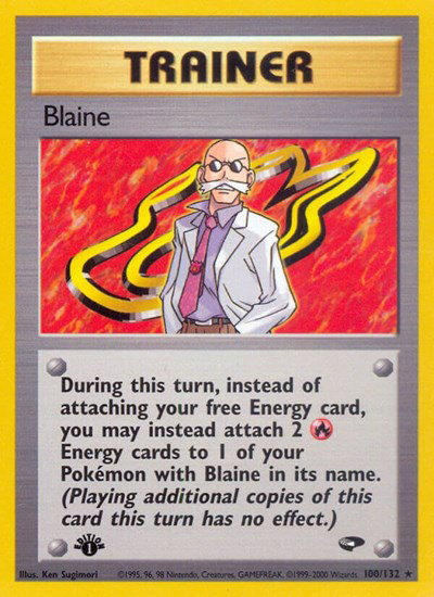 Blaine (100) 100 — Gym Challenge