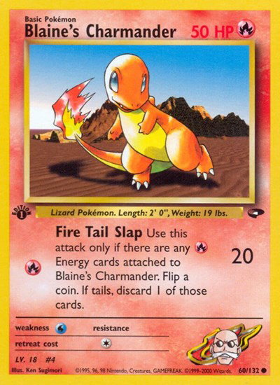Blaine's Charmander Unlimited 60/132