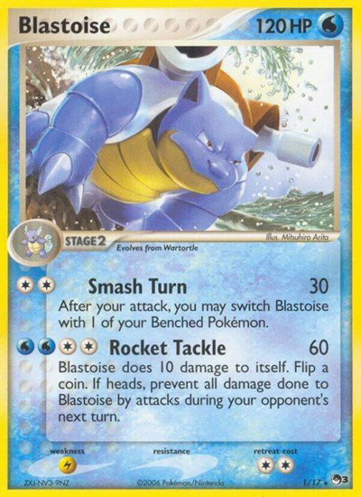 Blastoise 1 — POP Series 3