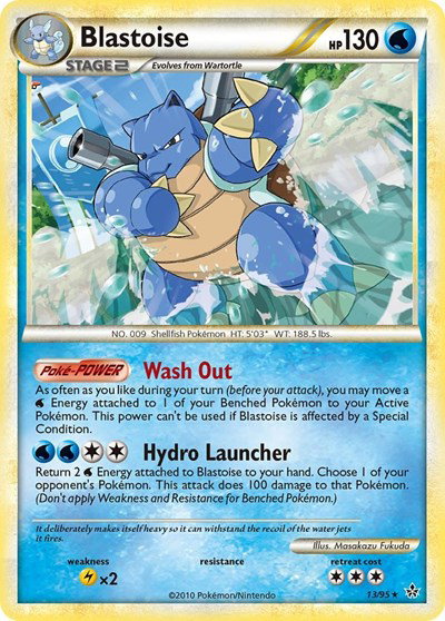 Blastoise 13 — Unleashed