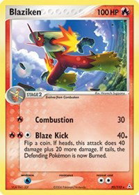 Blaziken 20 — EX Holon Phantoms