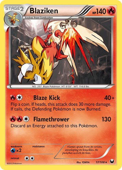 Blaziken 17 — Dark Explorers