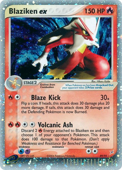 Blaziken ex 89 — EX Team Magma vs Team Aqua
