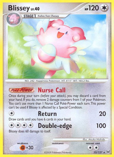 Blissey 22 — Platinum