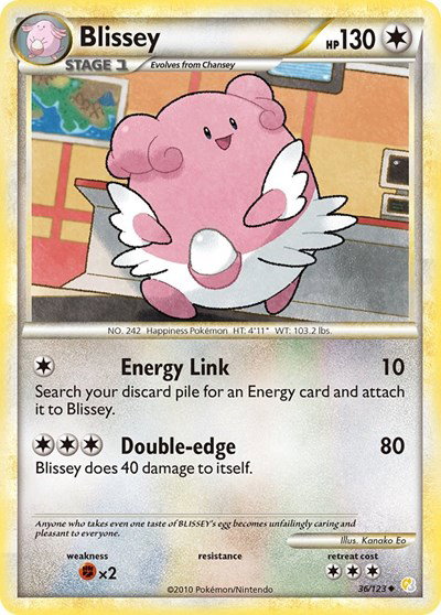 Blissey 36 — HeartGold SoulSilver