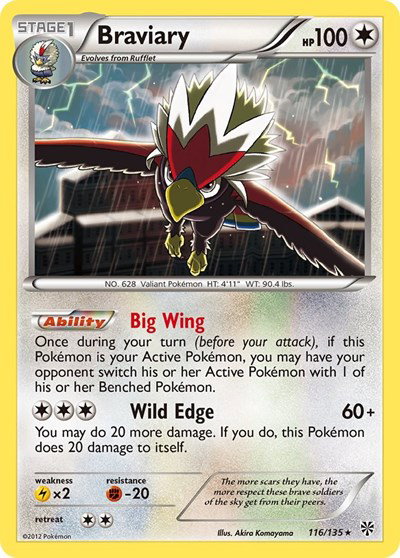 Braviary 116 — Plasma Storm