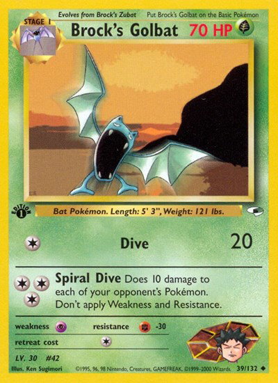 Brock's Golbat 39 — Gym Heroes