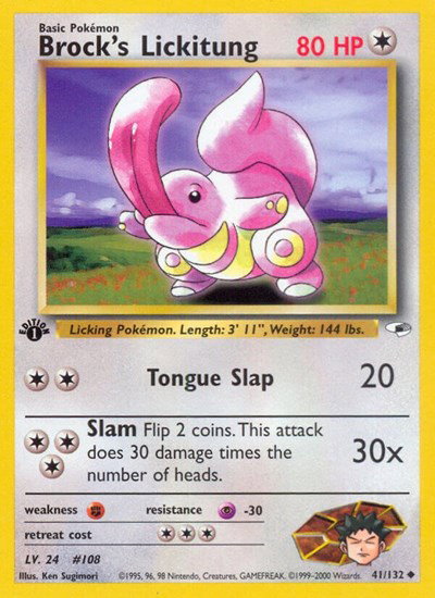 Brock's Lickitung 41 — Gym Heroes