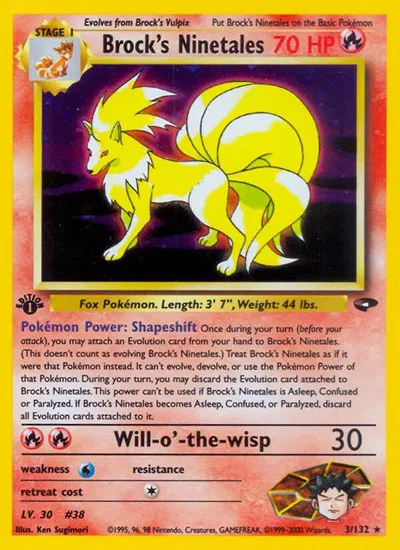 Gym Challenge - Pokemon Card List and Prices Gym Challenge - Pokemon Card List and Prices