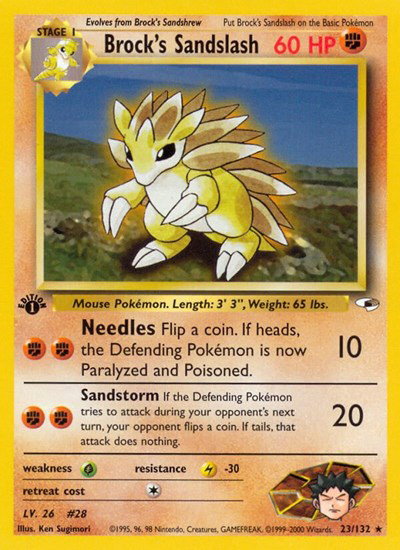 Brock's Sandslash 23 — Gym Heroes