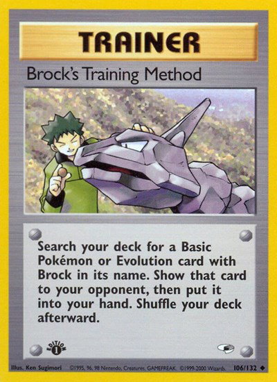 Brock's Training Method 106 — Gym Heroes