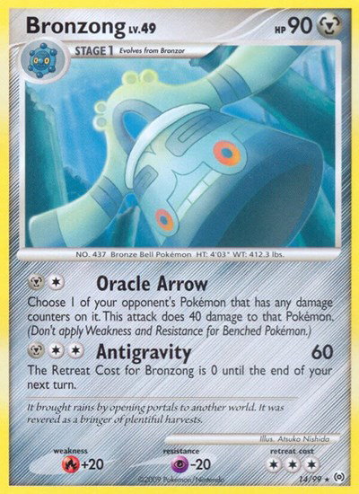 Bronzong (14) 14/99 — Platinum Arceus