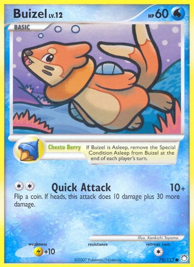 Buizel 75 — Mysterious Treasures