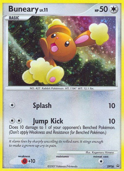 Buneary DP06 — Diamond and Pearl Promos