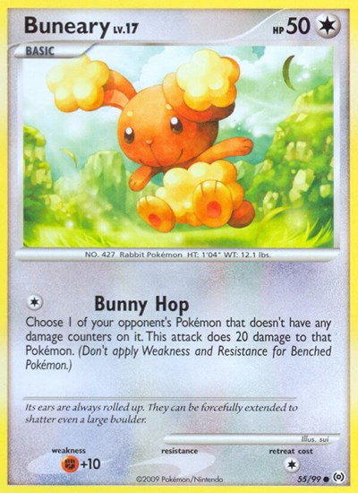 Buneary 55/99 — Platinum Arceus
