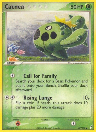 Cacnea 47 — EX Crystal Guardians