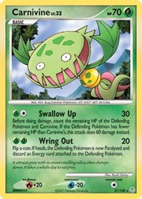 Carnivine 21 — Diamond and Pearl