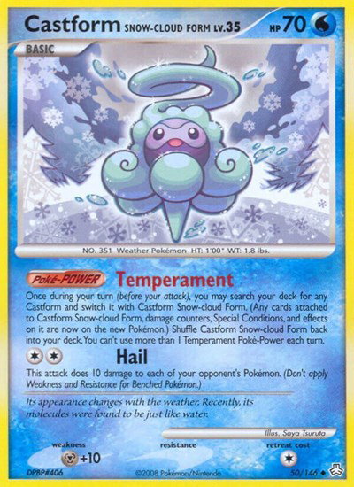 Castform Snow 50 — Legends Awakened