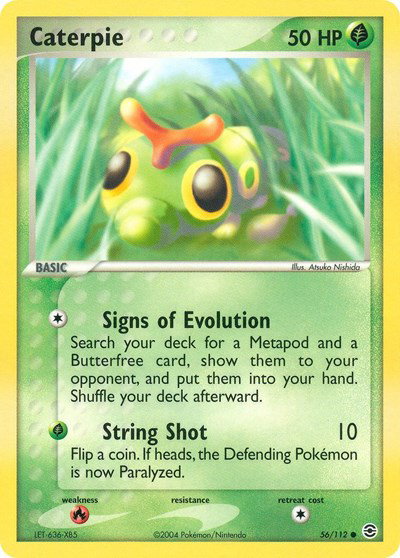 Caterpie 56 — EX FireRed & LeafGreen