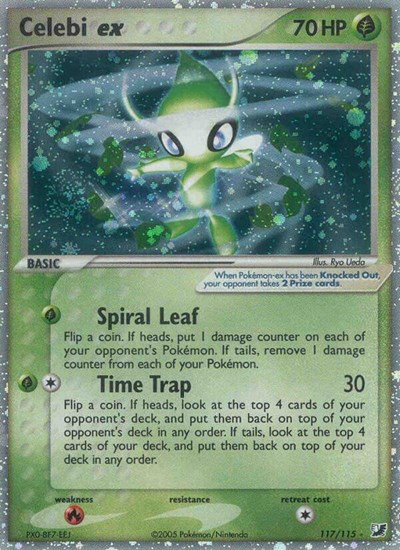 Celebi ex 117/115 — EX Unseen Forces