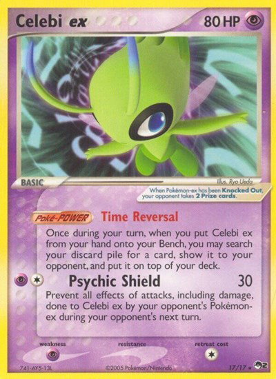 Celebi ex (Non) 17 — POP Series 2