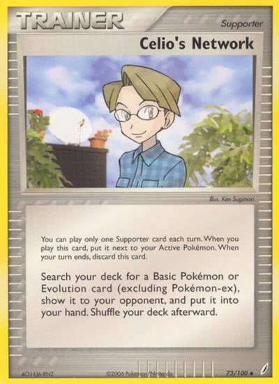 Celio's Network 73 — EX Crystal Guardians