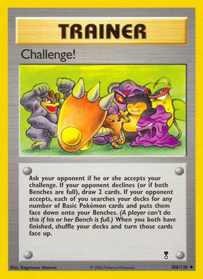 Challenge! 106 — Legendary Collection