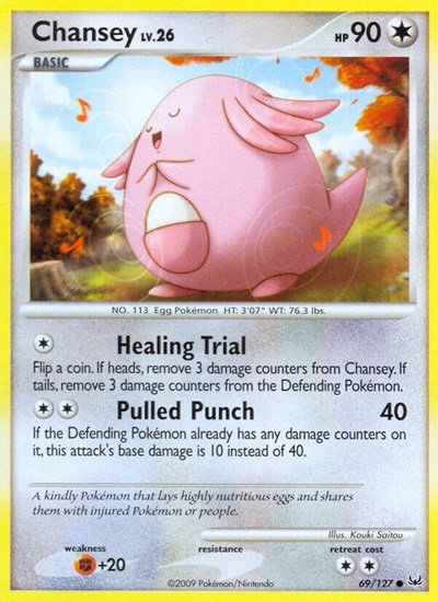 Chansey 69 — Platinum