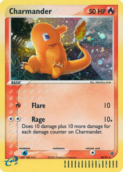 Charmander 98 — EX Dragon