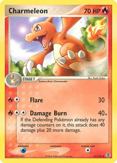 Charmeleon 31 — EX FireRed & LeafGreen