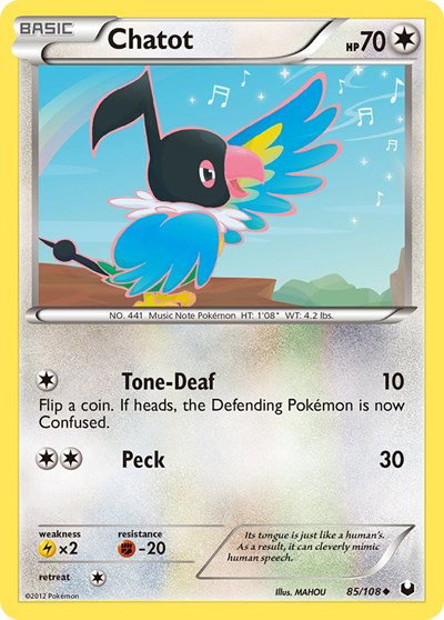 Chatot 85 — Dark Explorers