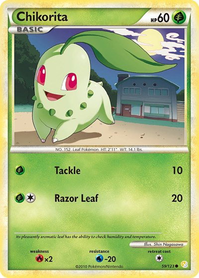 Chikorita 59 — HeartGold SoulSilver
