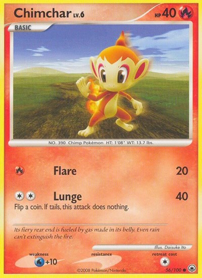 Chimchar (56) 56 — Majestic Dawn